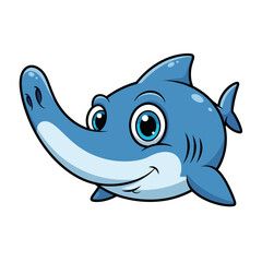 Cute sea creature icons very cool design