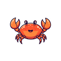 Cute sea creature icons very cool design