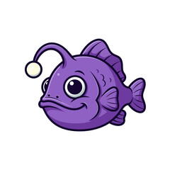 Cute sea creature icons very cool design