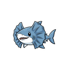 Cute sea creature icons very cool design