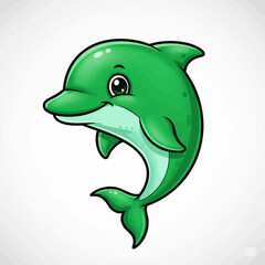 Cute sea creature icons very cool design