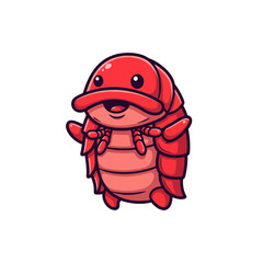 Cute sea creature icons very cool design