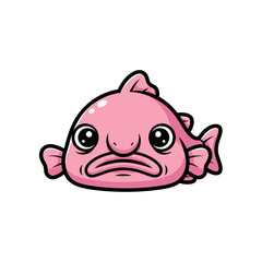Cute sea creature icons very cool design