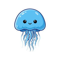 Cute sea creature icons very cool design