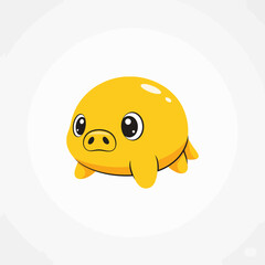 Cute sea creature icons very cool design