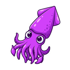 Cute sea creature icons very cool design