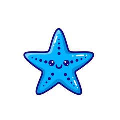 Cute sea creature icons very cool design