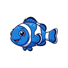 Cute sea creature icons very cool design