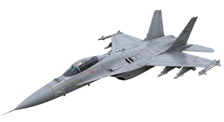 Isolated Fighter Jet