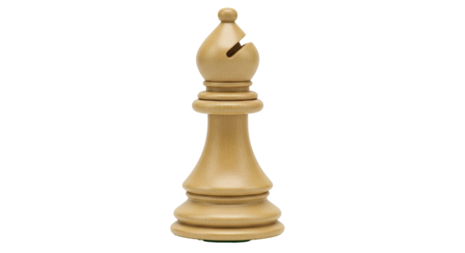 Isolated Bishop Chess Piece