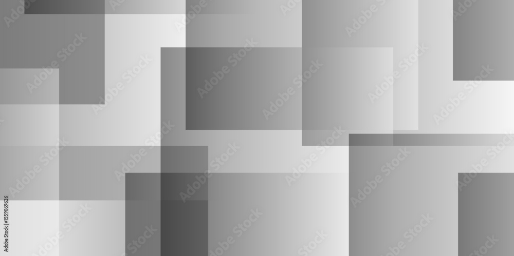 Poster modern white and gray gradient technology concept diamond triangle geometric line background. white 