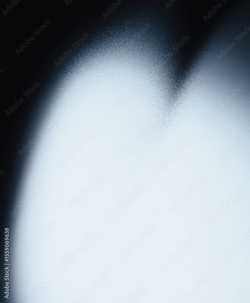 Poster light particles scattered on a dark background. abstract texture creating a grainy pattern for graph