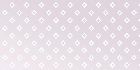 Subtle, repeating white diamond pattern on a clean background, shiny, digital