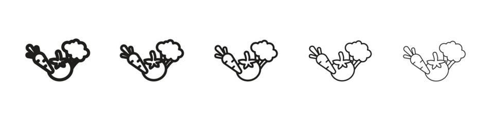 Vegetable icon vector, Symbol, logo illustrations