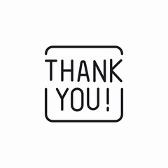 grateful sticker icon sign vector