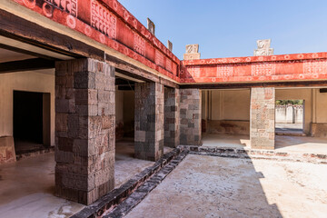 Palacio de Quetzalpapálotl (mariposa preciosa), Teotihuacán, Estado de México.