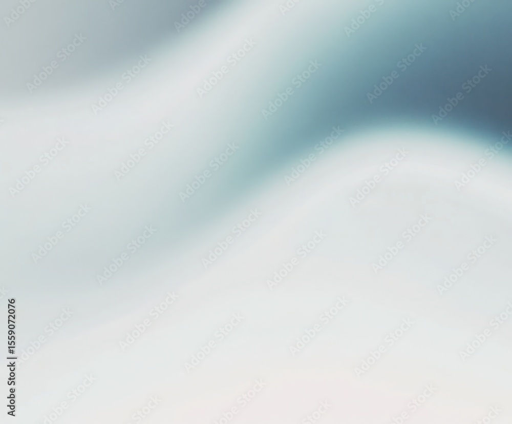 Poster abstract calm light blue waves of color with soft gradient on a smooth surface for design background
