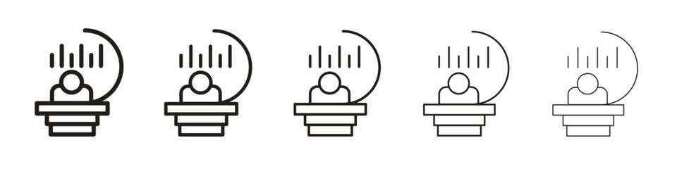 Solarium icon vector design element vector eps 10