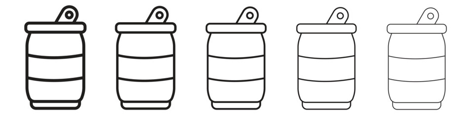 Soda can icon vector design element vector eps 10