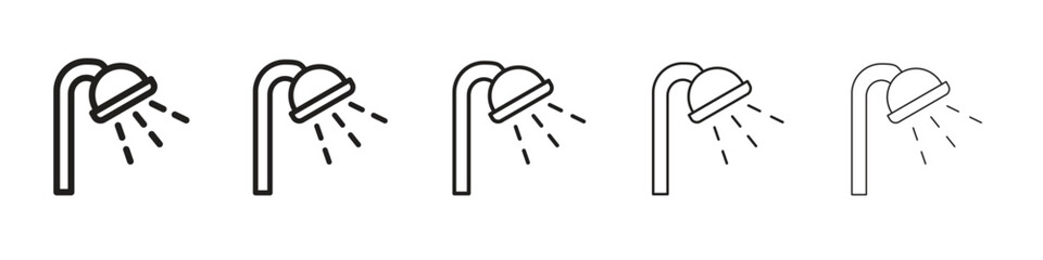 Shower Head icon vector design element vector eps 10