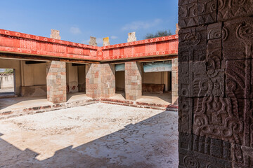 Palacio de Quetzalpapálotl (mariposa preciosa), Teotihuacán, Estado de México.
