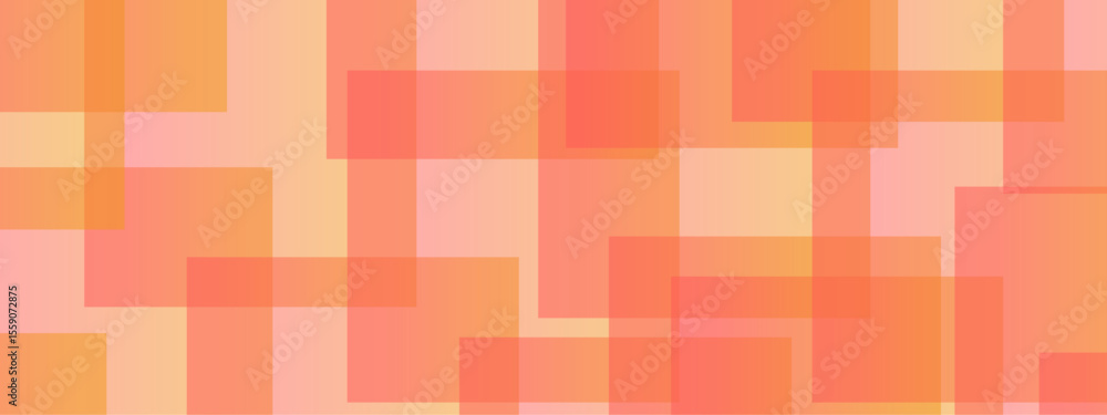 Poster abstract overlap red and orange overlap triangle geometric technology pattern. minimal rectangle ran