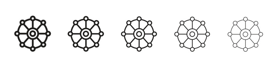 Multichannel icon vector design element vector eps 10