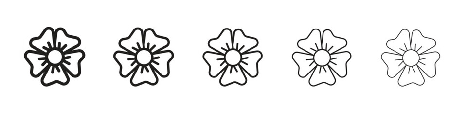 Hypericum icon vector design element vector eps 10