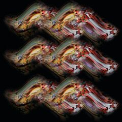 abstract fractal background