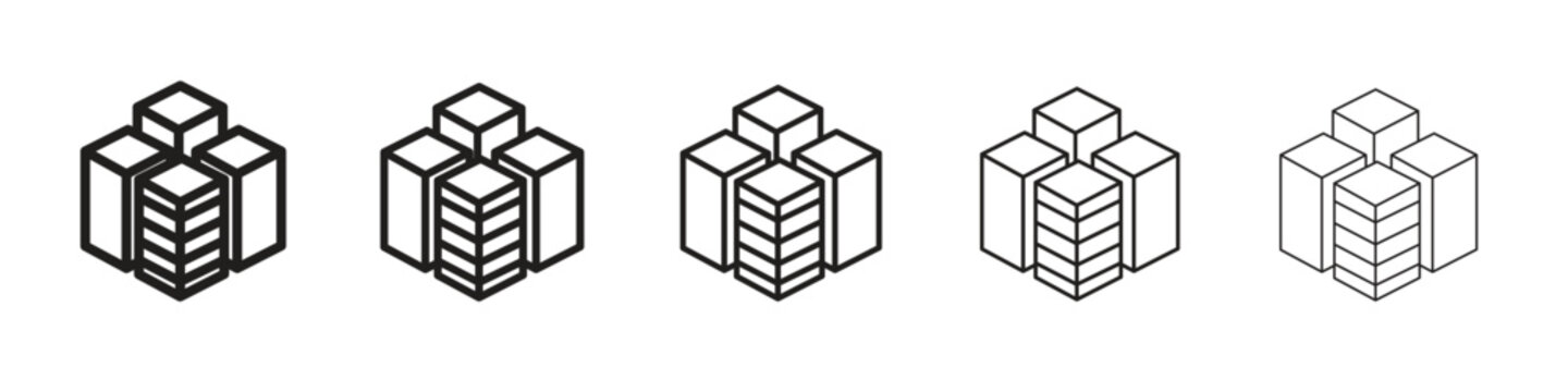 Data center icon vector design element vector eps 10