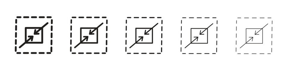 Compact size icon vector design element vector eps 10