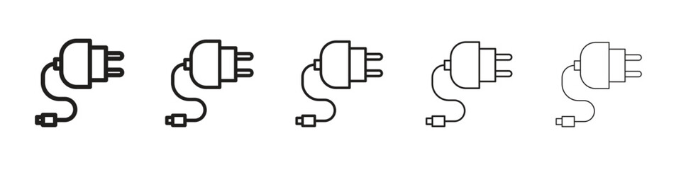 Charger icon vector, Symbol, logo illustrations