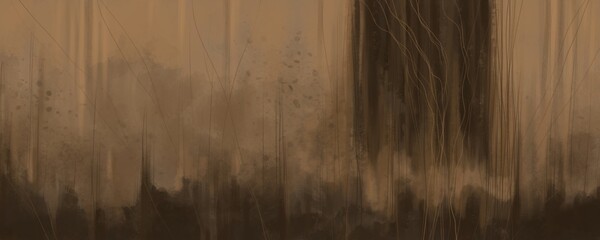 Abstract image for printing. Picture for modern interiors. The picture is painted by hand on a tablet. © neurostructure