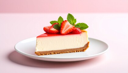 Strawberry cheesecake.