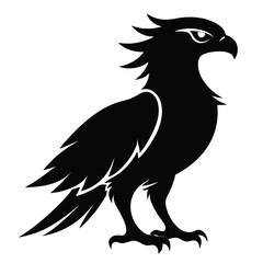 eagle silhouette vector