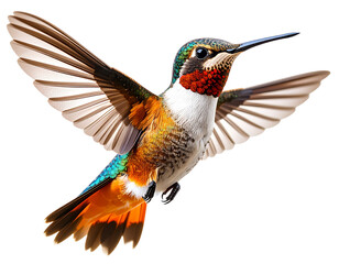 Obraz premium hummingbird PNG images with transparent background