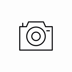 compact camera icon sign vector