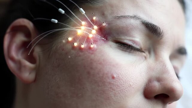 Neural Interface Monitoring Sleep Biometric Rhythms