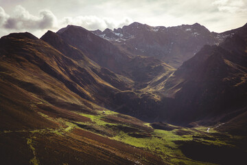 High mountain landscape (Pyrénées - France)