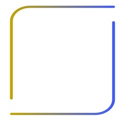 blue frame for any text