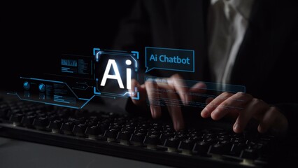 AI Virtual Assistant Artificial Intelligence Chatbot Controlled by Prompt Engineering for...