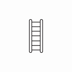 garden ladder icon sign vector