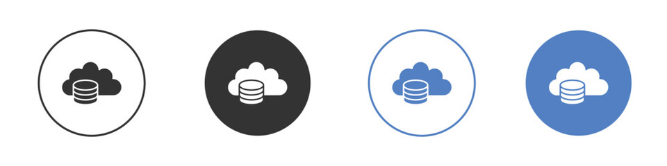 Cloud server icon