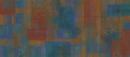 Abstract image for printing. Picture for modern interiors. The picture is painted by hand on a tablet.
