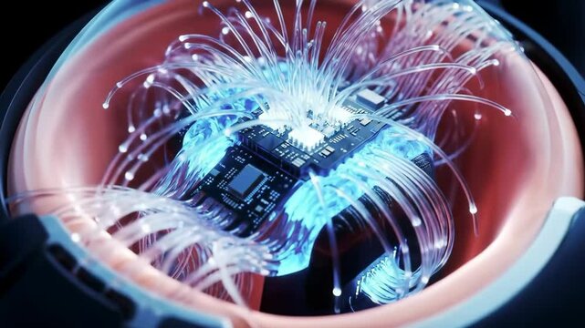 Cortical Hub Syncing with External AI