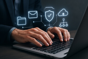 Cloud security data protection cyber security network security information technology business solutions