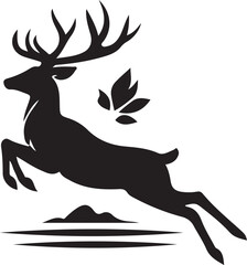 deer silhouette vector