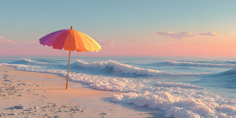 umbrella on the beach