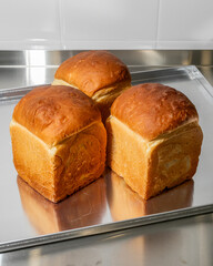Golden loaves of Japanese shokupan, echoing the aroma of Tanabata festival, embody artisanal warmth...