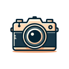 Vintage camera illustration showcasing detailed design, perfect for photography themes